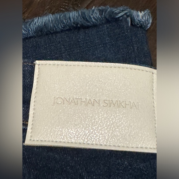 👖NWT! Jonathan Simkhai River High Rise Straight Jean - Picture 12 of 15